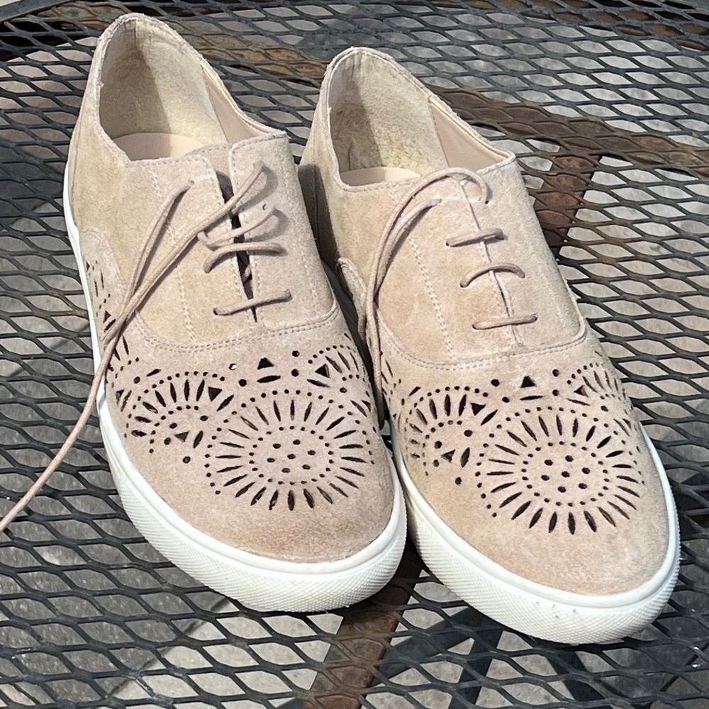 Naughty Monkey Kaleidoscope Suede Sneakers size 10